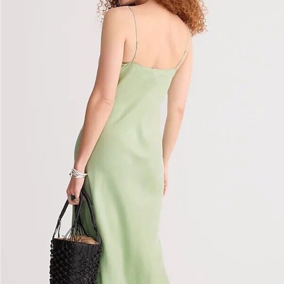 J. Crew Gwyneth Cupro Slip Dress Size 24 - Picture 2 of 2